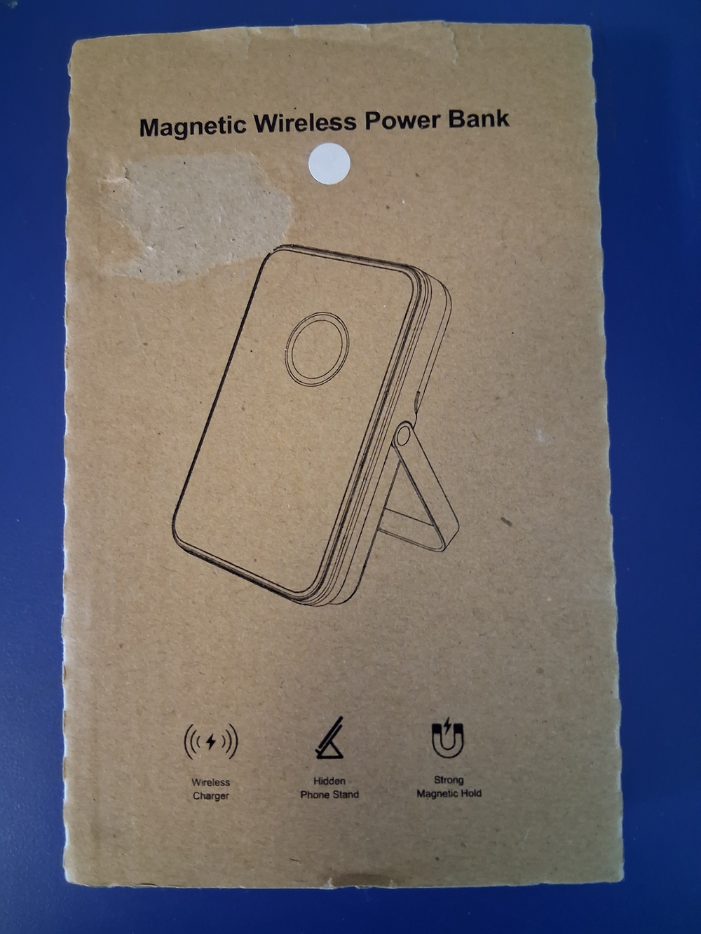 Magnetic Wireless Power Bank - Black